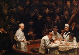 The Agnew Clinic, by Thomas Eakins 1898, from Nursing, the Finest Art